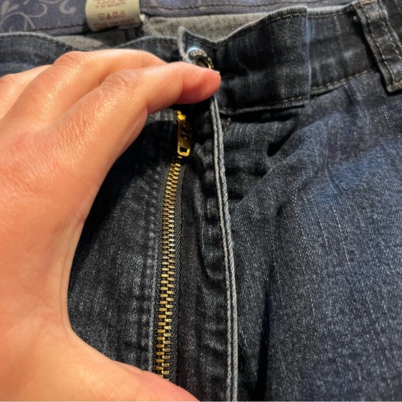 Faded Glory Long Length Jean Shorts, Size 24 W - Picture 5 of 8